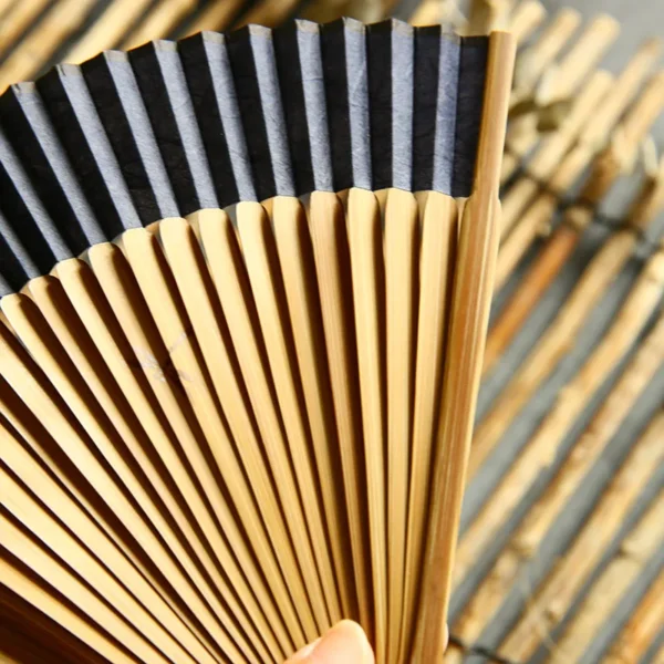 Japanese Dragonfly Bamboo Folding Hand Fan