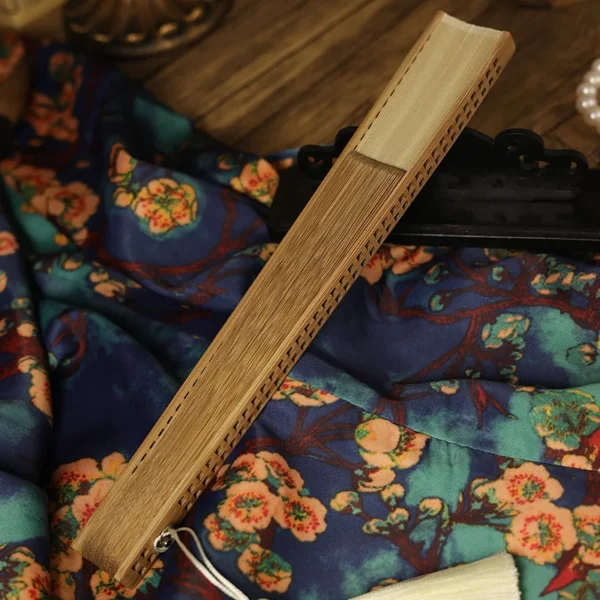 Japanese Bamboo Folding Fan Ancient Style Summer Dance