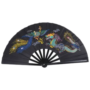 Japanese Martial Arts Plastic Folding Fan
