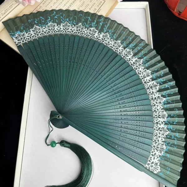 Japanese Dragonfly Bamboo Folding Hand Fan