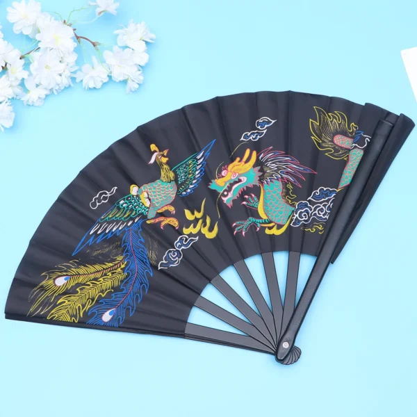 Japanese Martial Arts Plastic Folding Fan