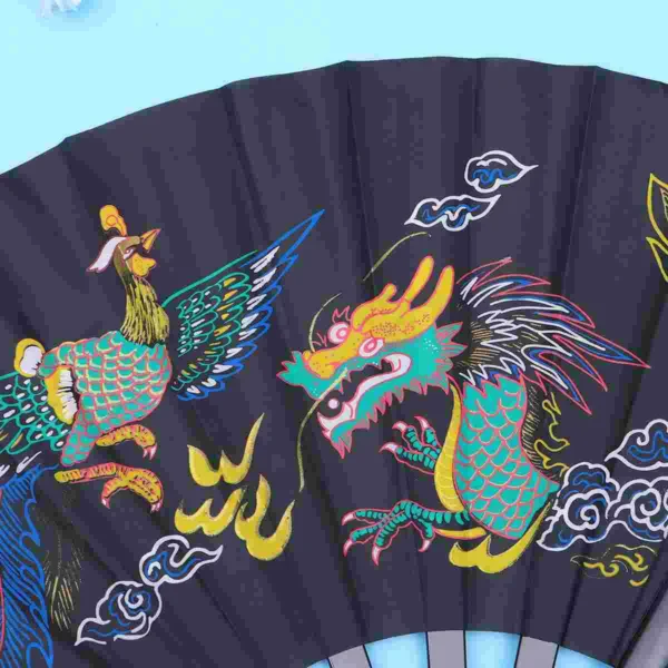 Japanese Martial Arts Plastic Folding Fan
