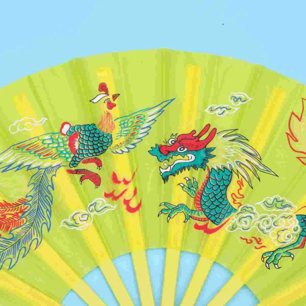 Japanese Martial Arts Plastic Folding Fan